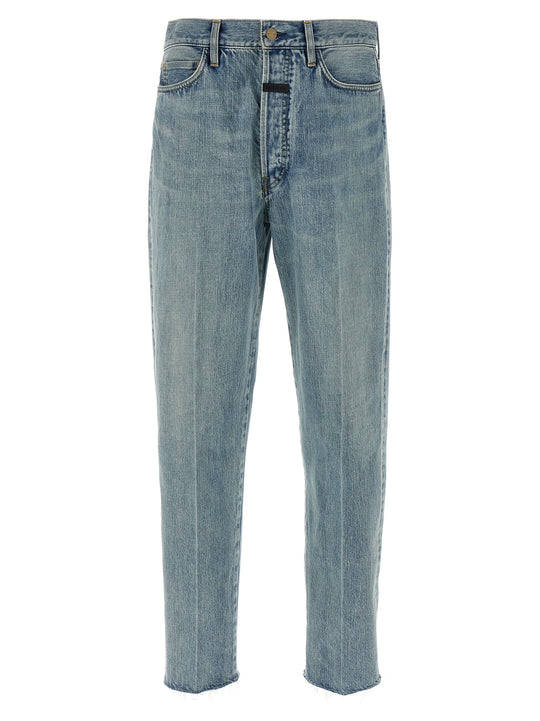 80s 5 Pocket Jeans Blue