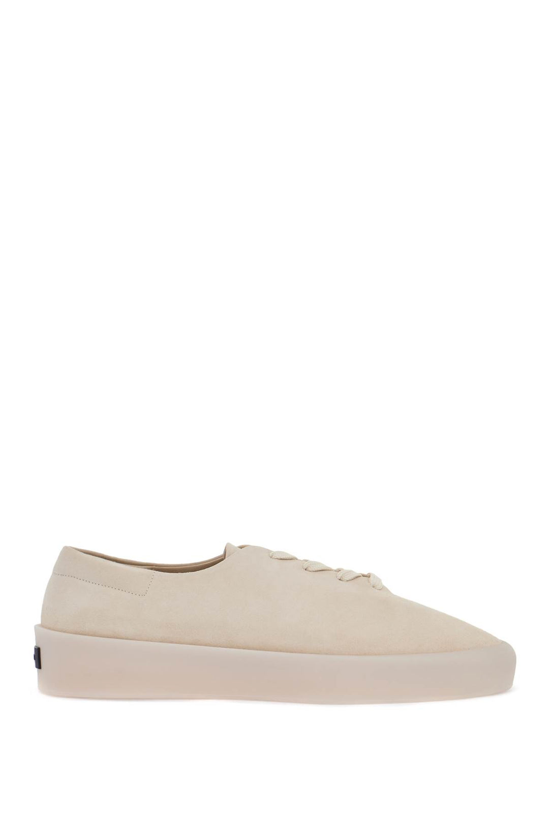 Minimalist Suede Sneakers 101 Bone