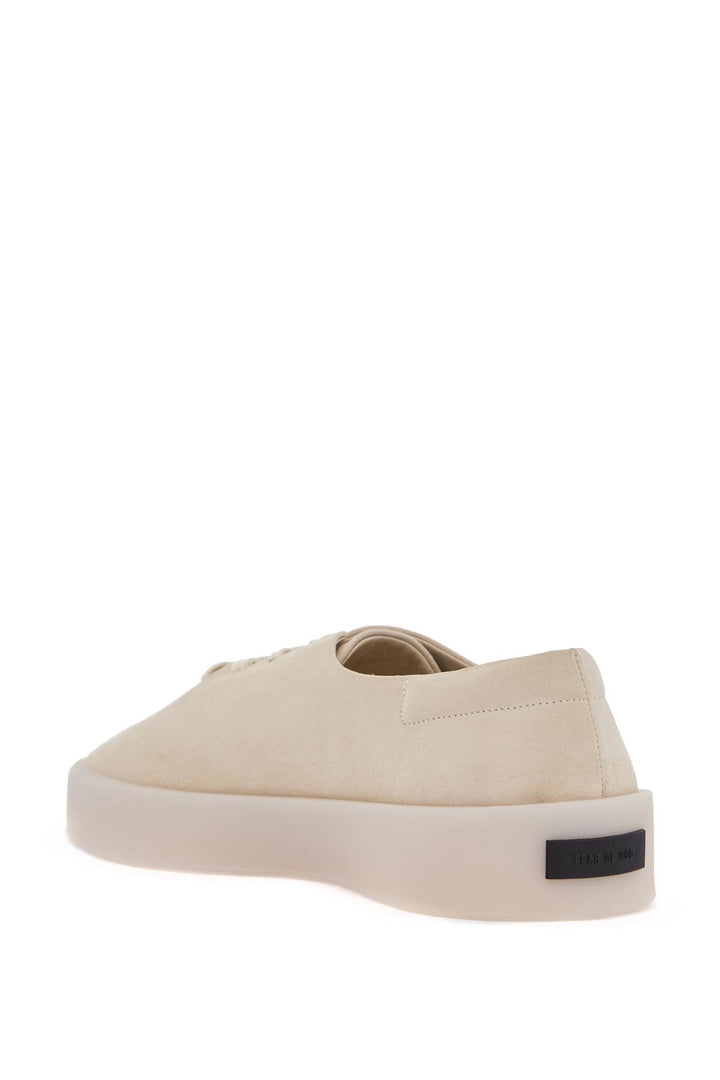 Minimalist Suede Sneakers 101 Bone