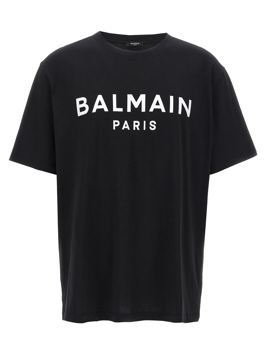Balmain Logo Print T-shirt - White/Black | a57c6827b9581ef3d545a71f43451797529e2e78