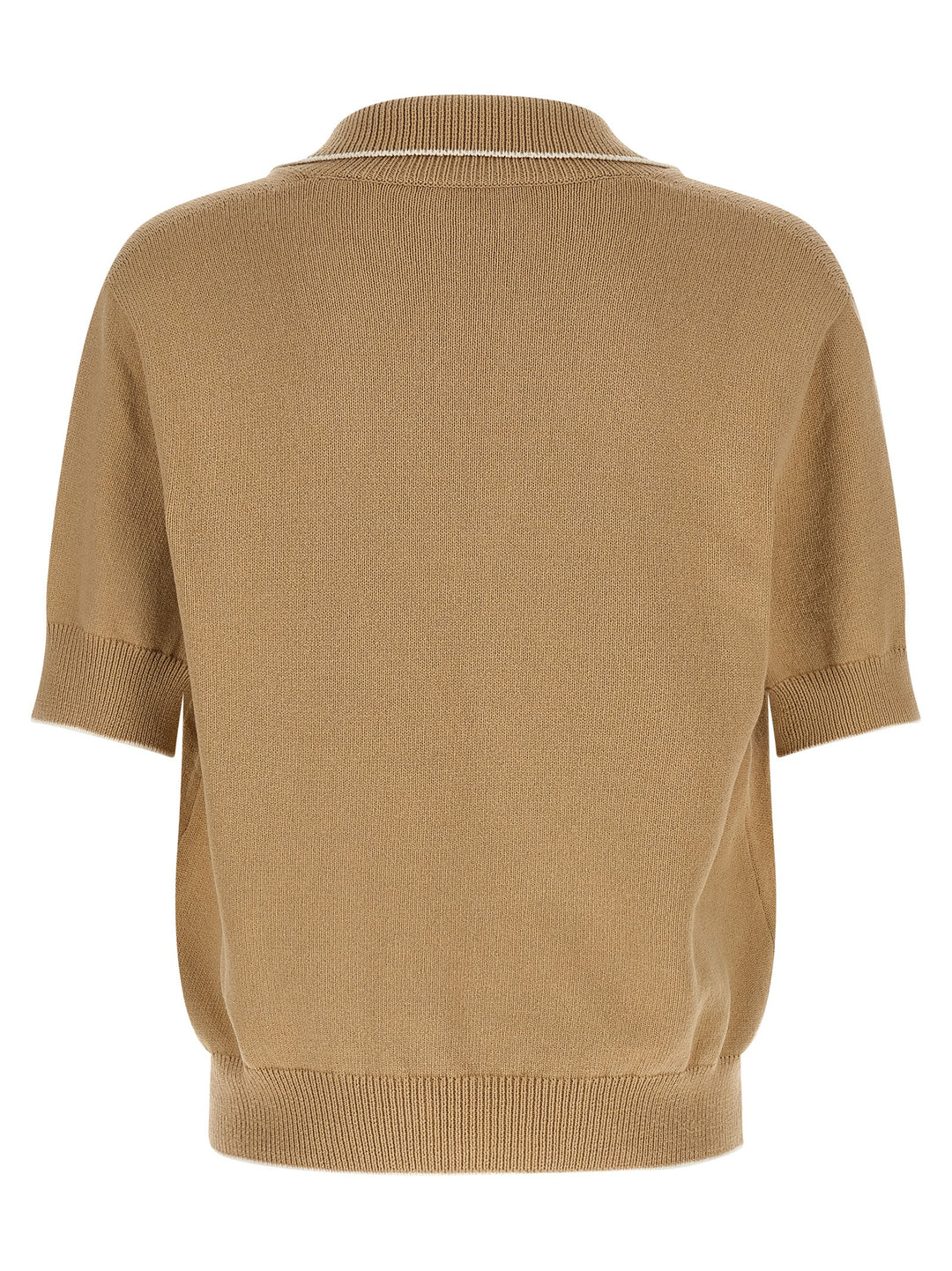 Balmain Balmain Stemma Polo - Beige | b3fd1004e0562ee05605807a530bb9cd45915828