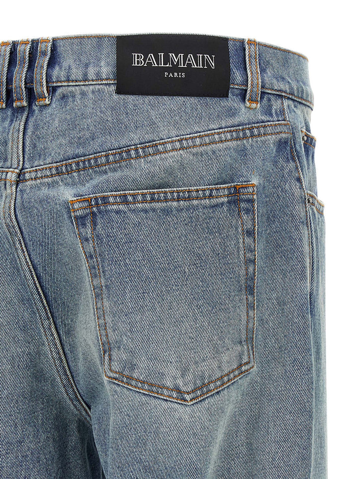 Balmain Denim Jeans - Blue | d0cee52069b67ccc8f47ab277fa090ab7cad125d