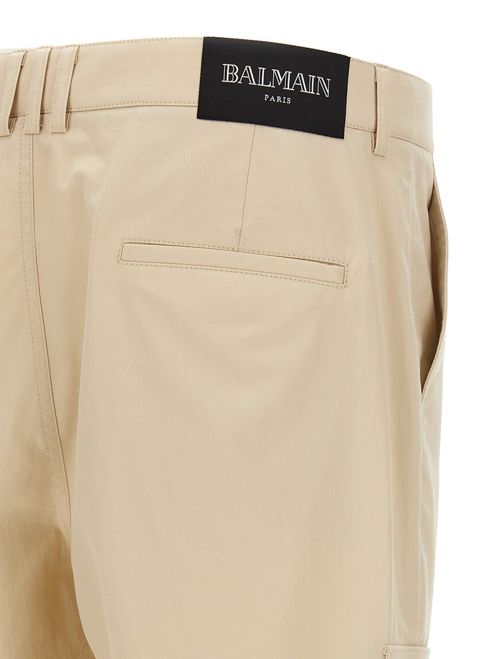 Balmain Cargo Pants - Beige | e3d918ec36def48b8c906a95af42681d11110418