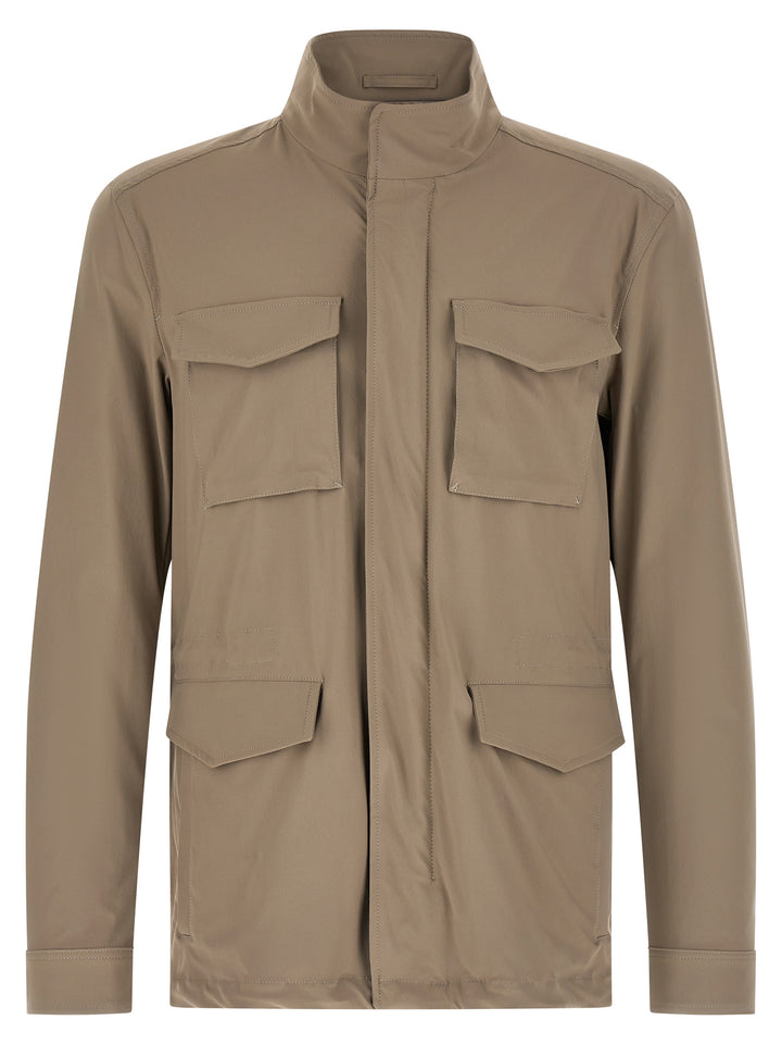 Herno Field Puffer Jackets - Beige | d2ed28de1d651ca757a0df1c214414cb4a52c050