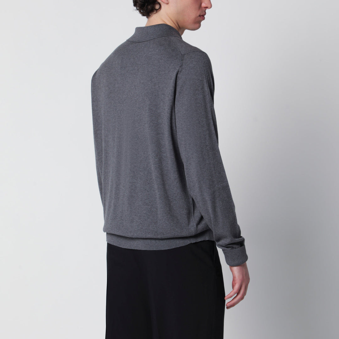 John Smedley Shirts & Tops - Grey | 08f70adb2e174350fa6f20e5ca907d2e781cc78d
