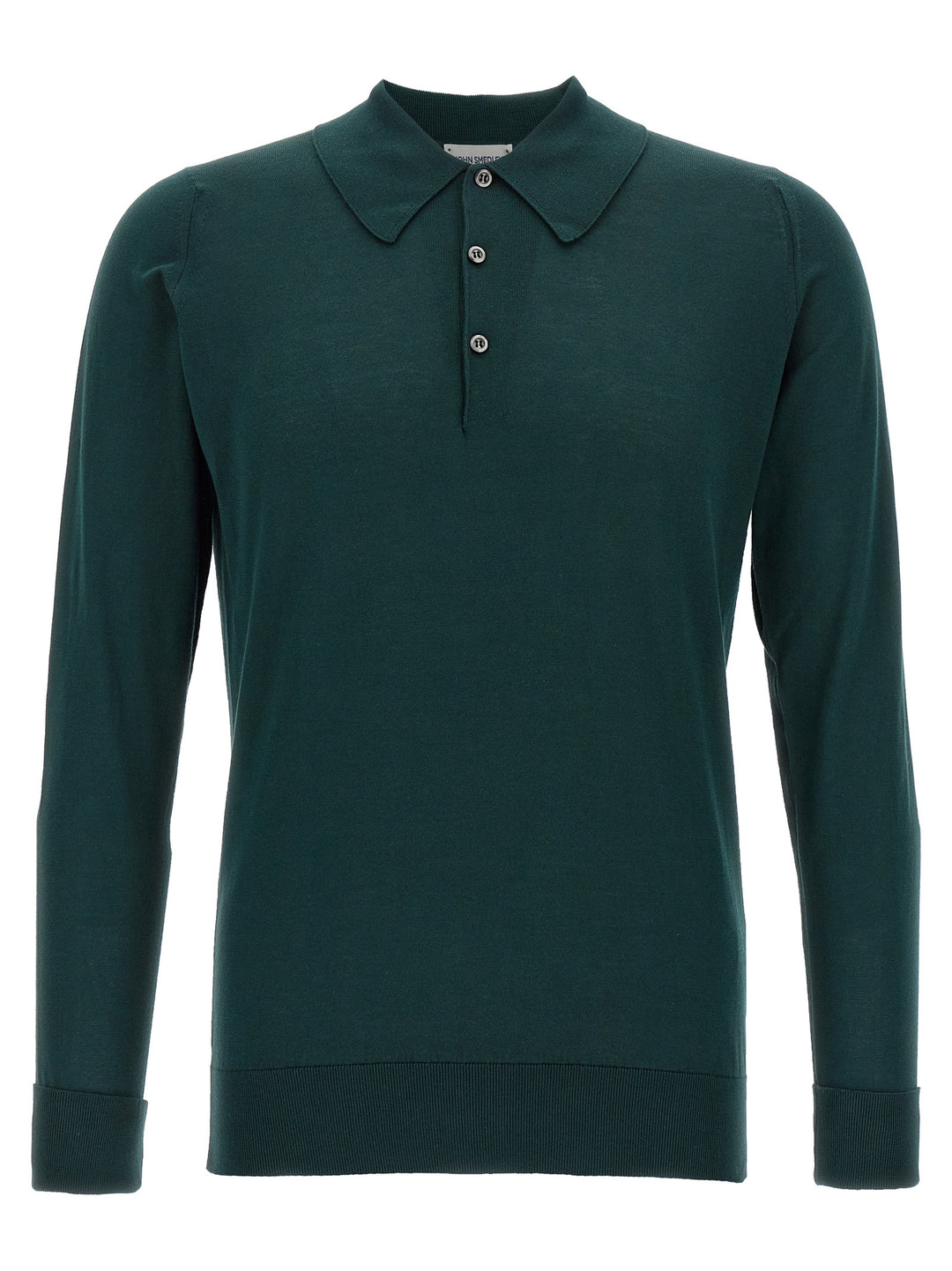 John Smedley Finchley Polo - Green | e15a331fd0f9bf2c081151649fc0df1f642b6f78