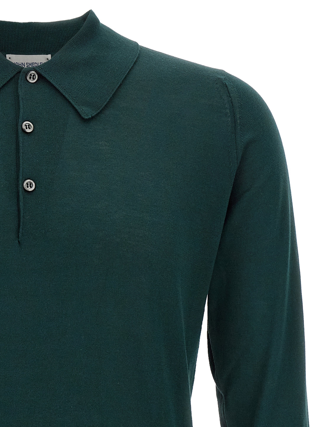 John Smedley Finchley Polo - Green | 1e55d43650b41a5aab86858796bc7ec2972c4196
