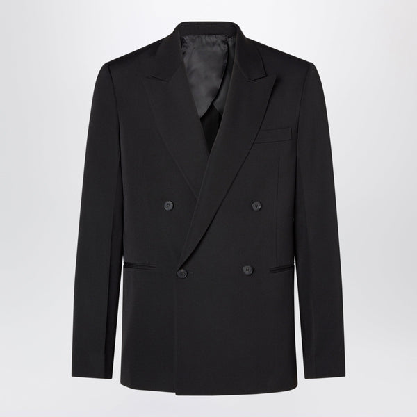 Black Blazer In Virgin Wool