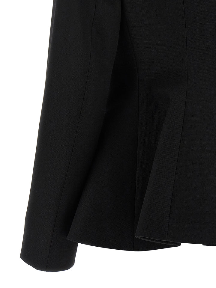 Fendi Grain De Poudre BlazerS - Black | b2e7acd172c9cbe629c48bd3f5a513e35713a118