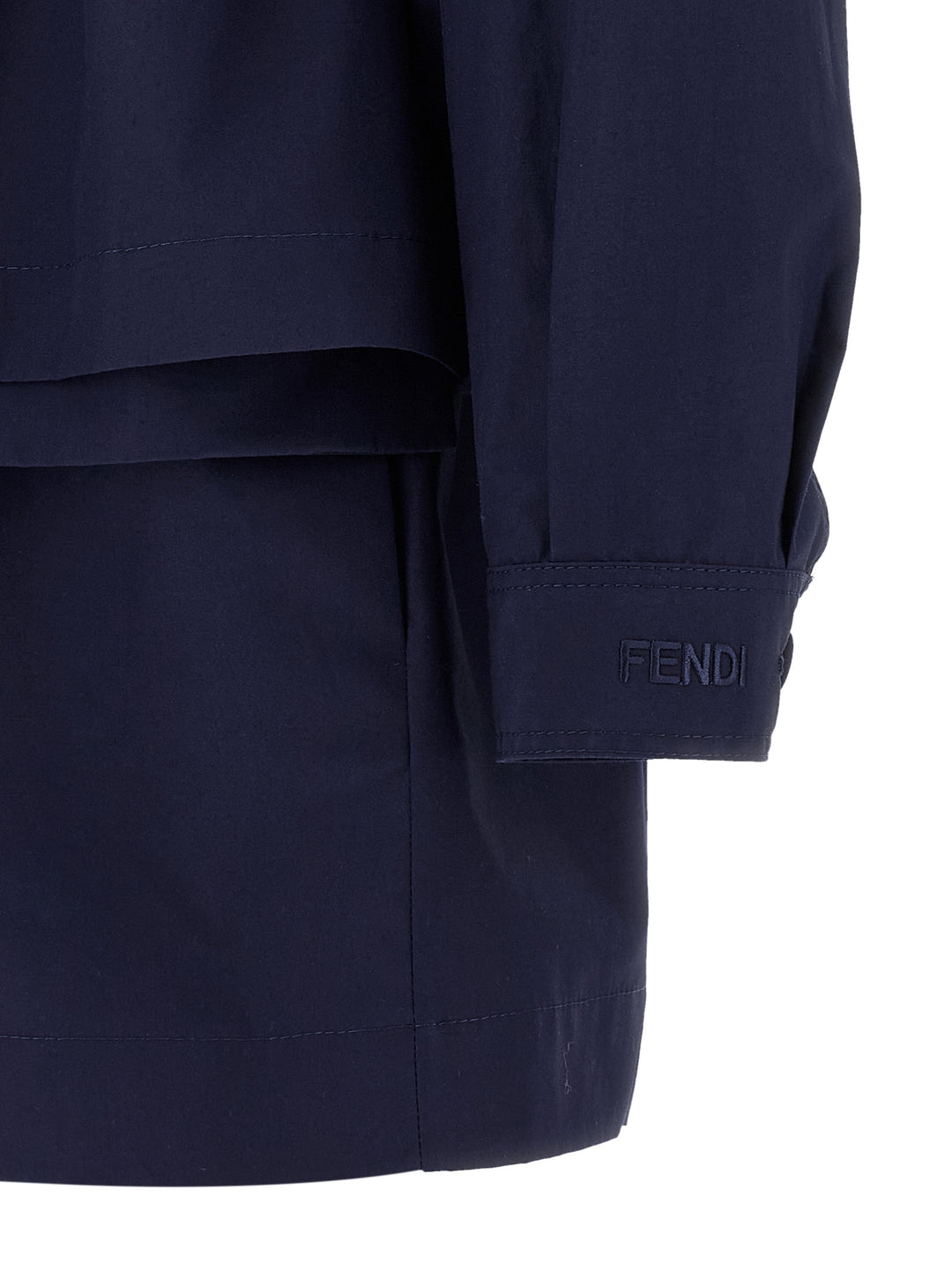 Fendi Saharan Jacket Puffer Jackets - Blue | cb9d7d5a8dda293cd6f95f8393ccefd9652060b6