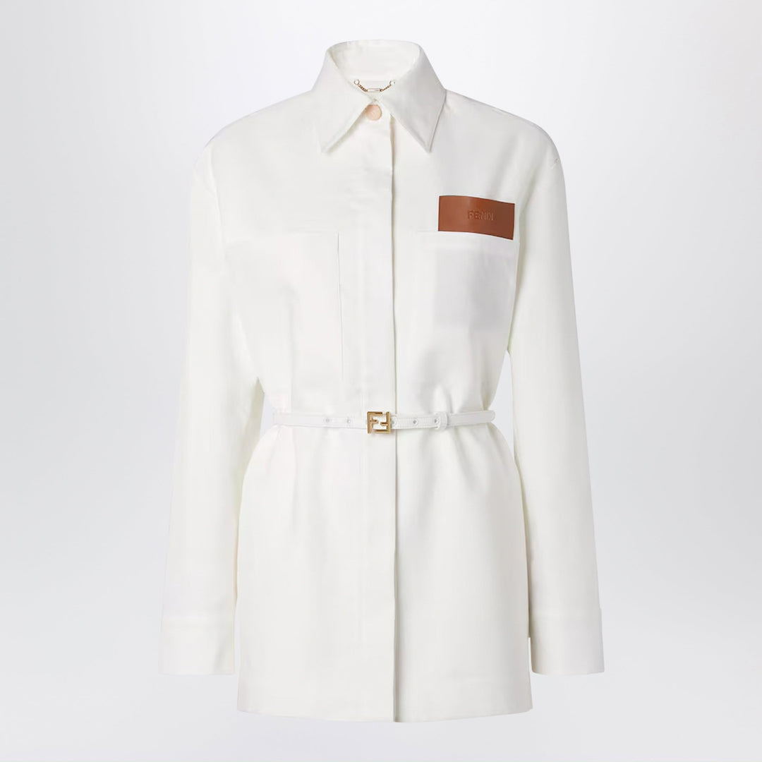 Fendi Coats & Jackets - White | cdc92a9879aa955ec796f3ff35284ae6b13fce43
