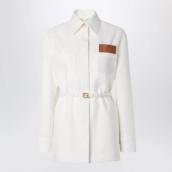 Fendi Coats & Jackets - White | cdc92a9879aa955ec796f3ff35284ae6b13fce43