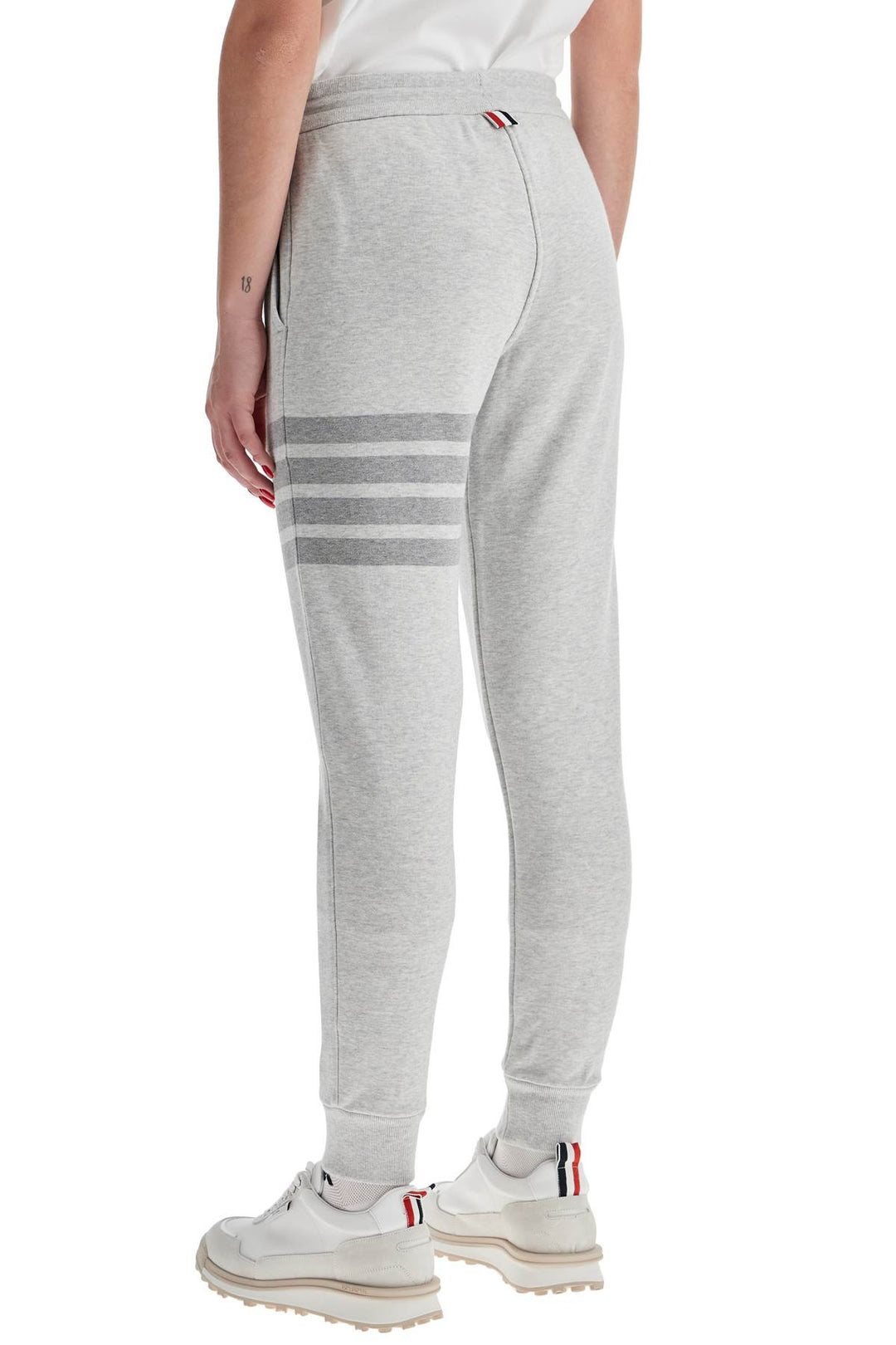 Joggers 4 Bar In Cotone