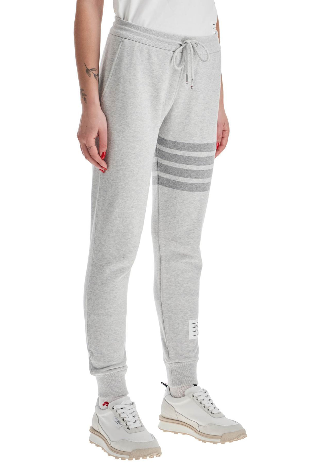 Joggers 4 Bar In Cotone