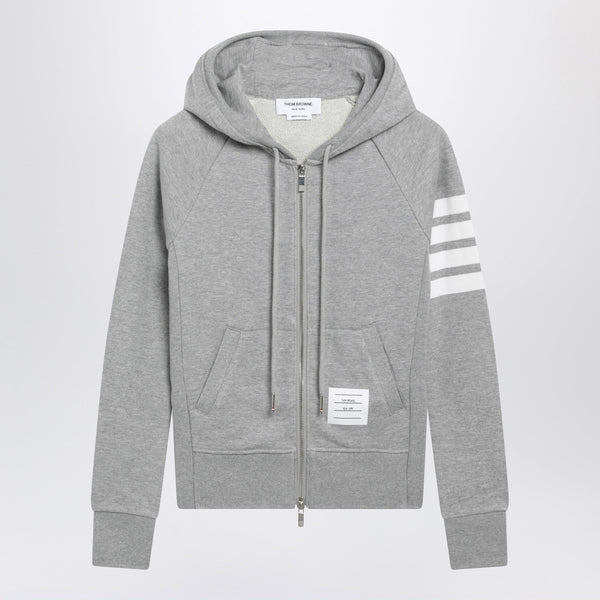 Sudadera Classic Loopback De Algodón Gris Claro
