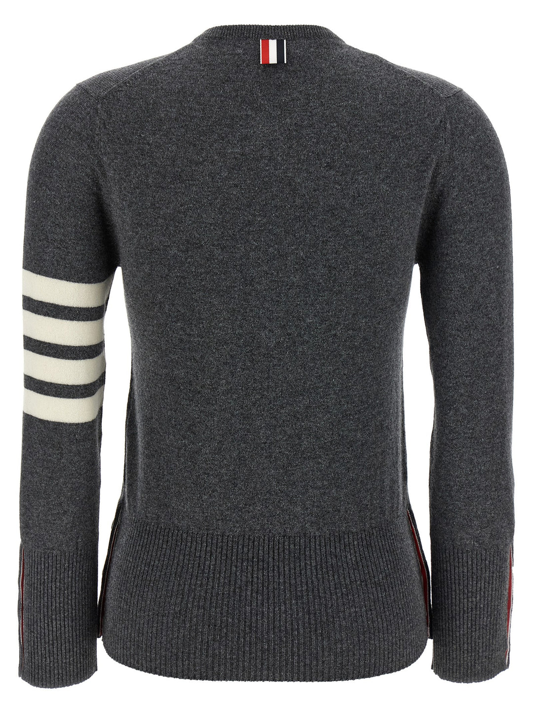 Thom Browne Classic Cashmere 4-Bar Sweaters and Cardigans - Gray | 11be5ad04d0bf1a665ebd8f8ca17db4a4187b3ad