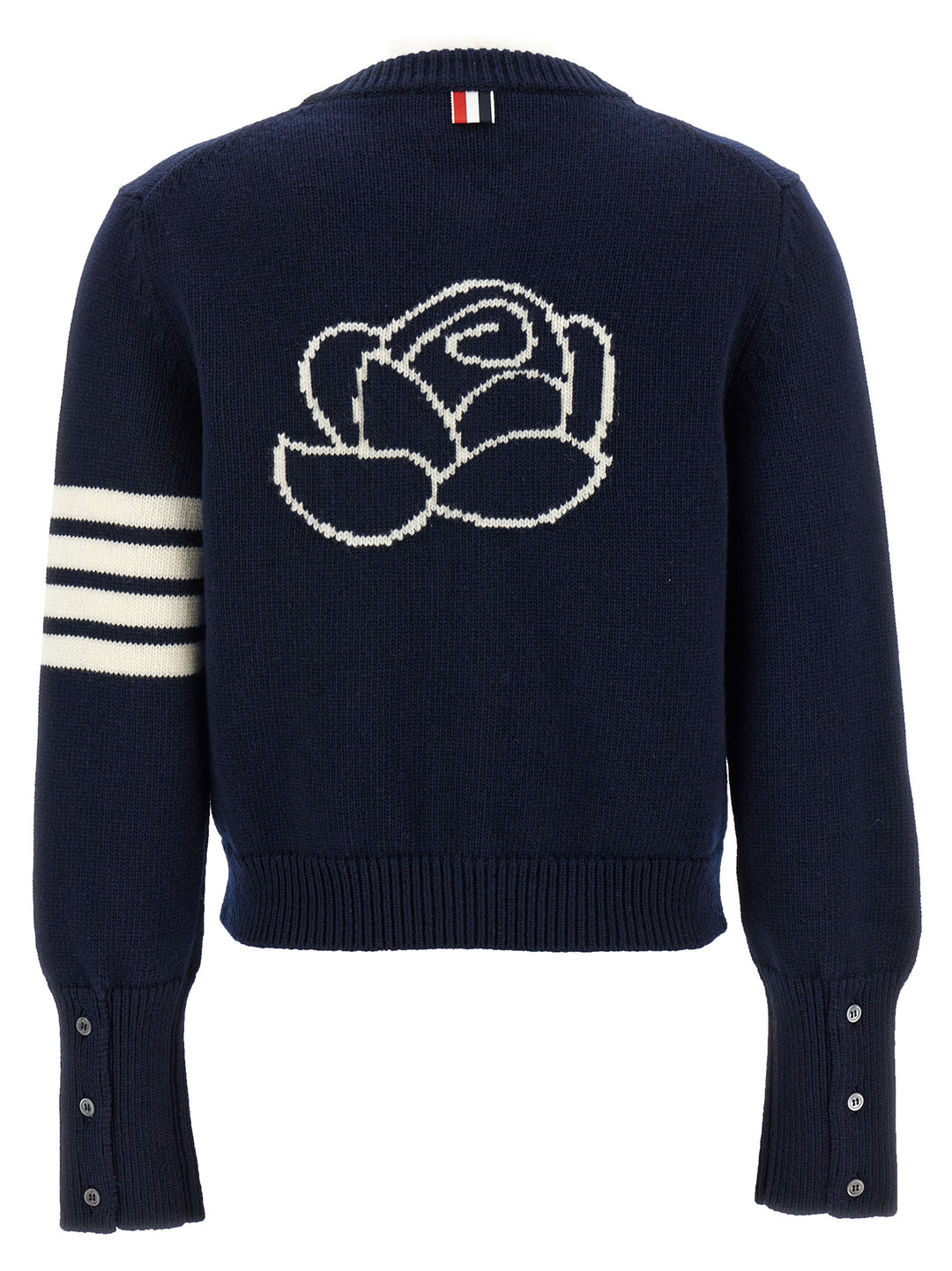 Rose Icon Sweater, Cardigans Blue