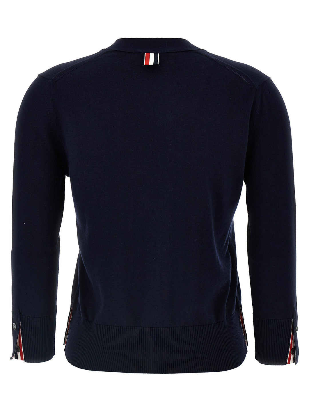 4bar Sweater, Cardigans Blue