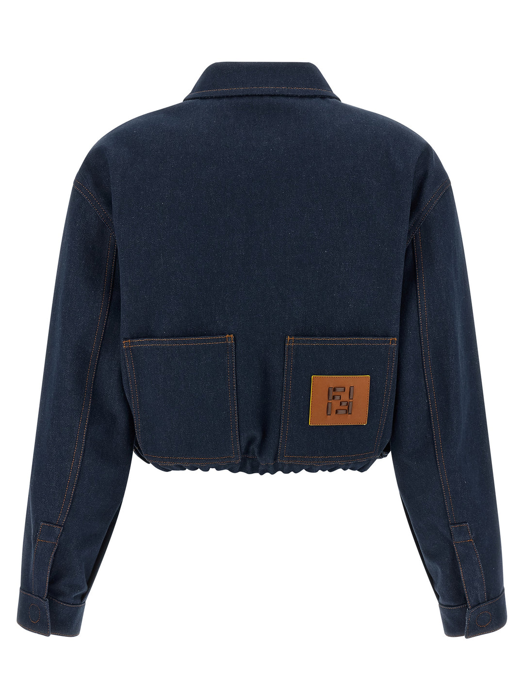 Fendi Ff Reverse Puffer Jackets - Blue | e3e00786e288c4c32c7f5164644414e064abe422