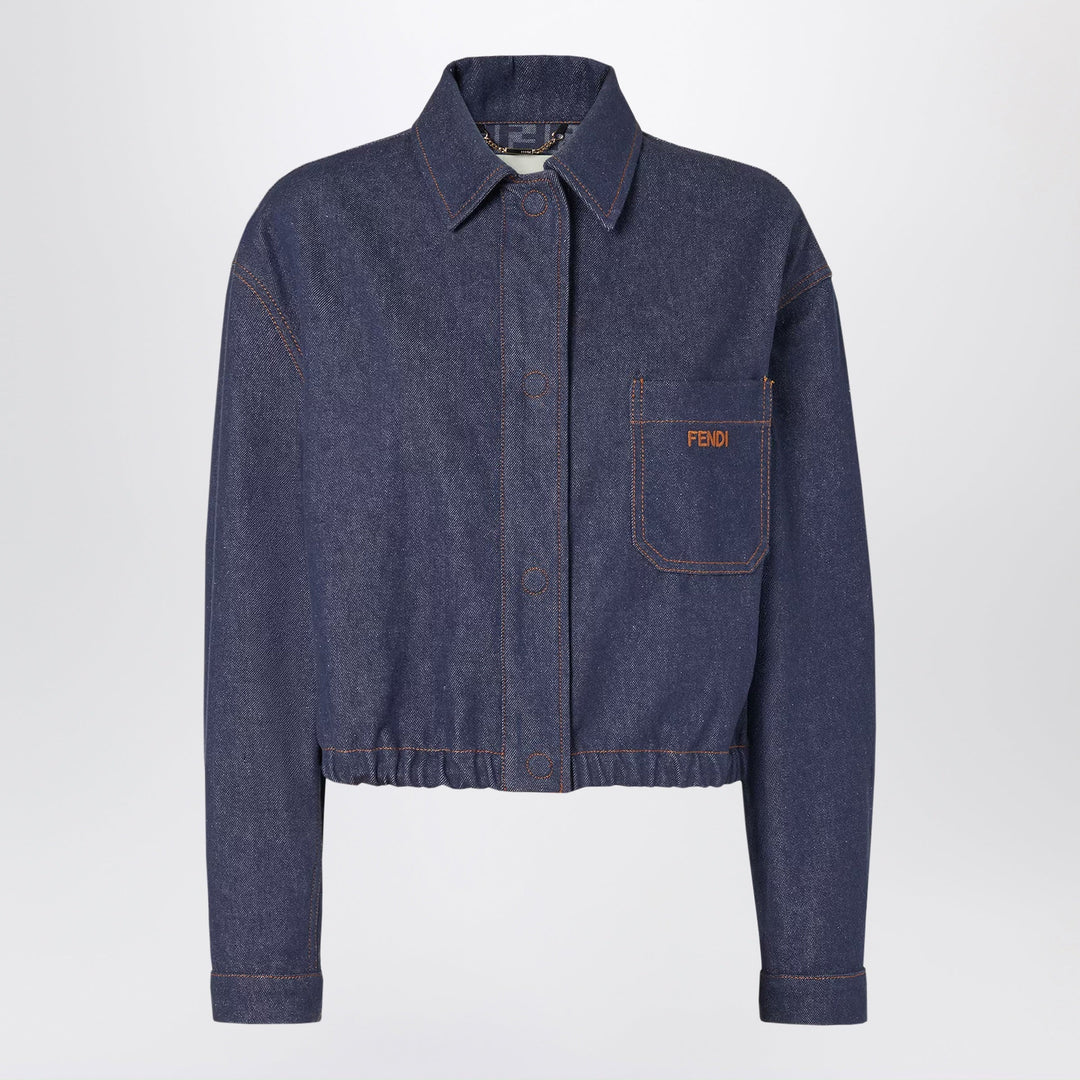 Fendi Coats & Jackets - Blue | f2b66278176698bef8da189b110a707b6d81f836