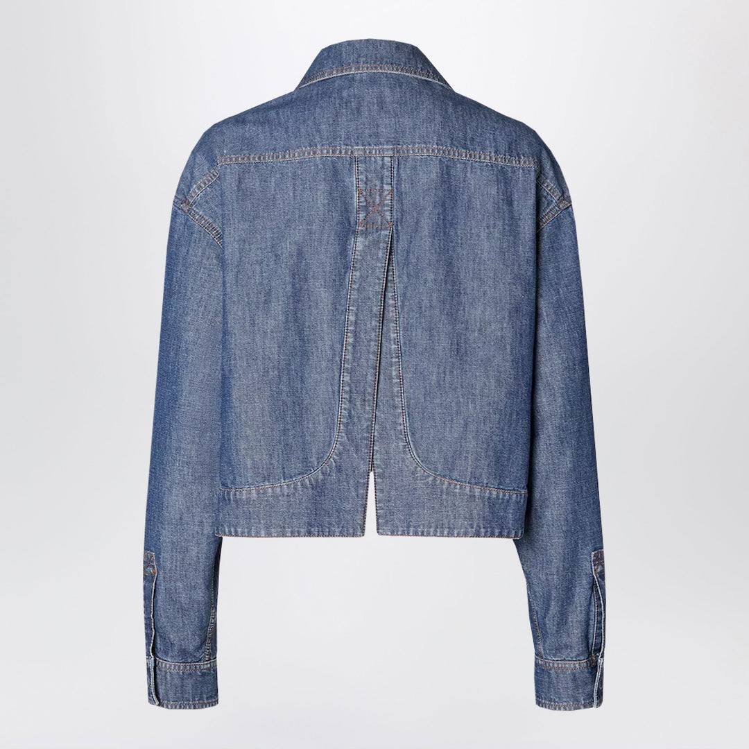 Fendi Coats & Jackets - Blue | 666dbc77438f09ffd11006fcdcf3e28c7a50160f