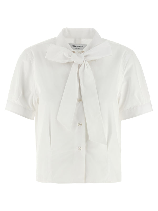 Sash Shirt Shirt And Blouse White
