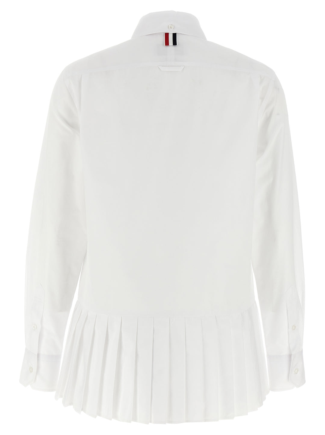 Pleated Shirt, Blouse White