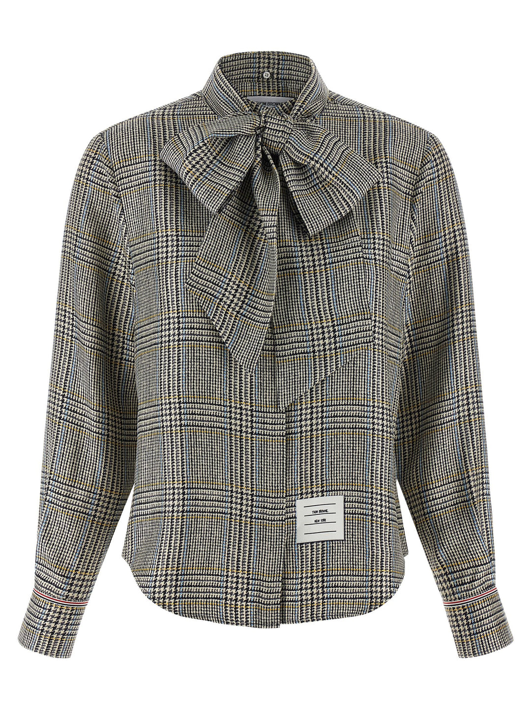 Thom Browne Prince Of Wales Check Shirt Shirt and Blouse - Multicolor | 3a13c9ffd26b1a31b62a8e36a24b84eac921f897