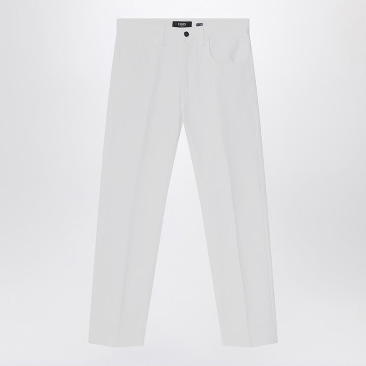 Fendi Pants - White | e3912272b3360f76092070657fbd5cd4377c5082