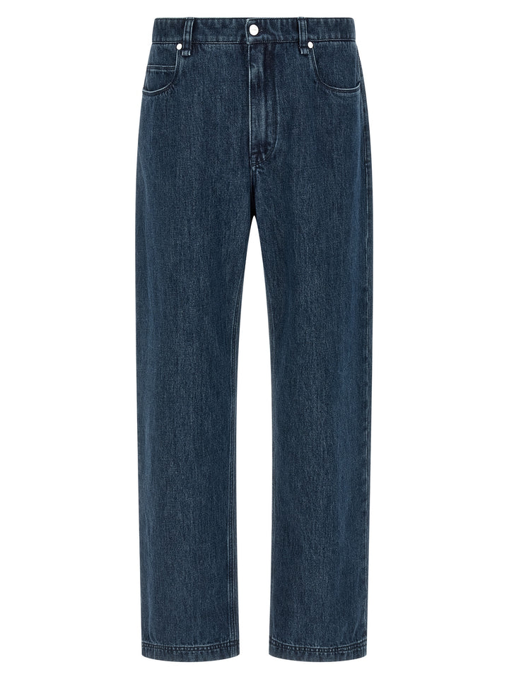 Fendi Ff Inner Jeans - Blue | f97606b2bdf3cb4daa8c96da6b646e53f663b81b