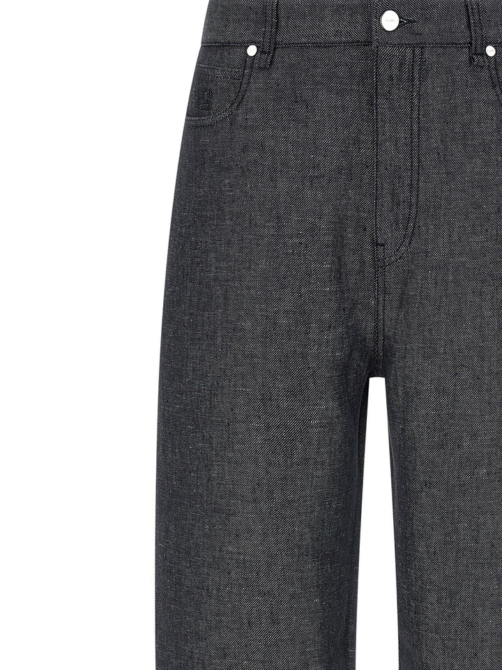 Fendi Ff Selleria Jeans - Gray | 57b495ab0508a60396a0f8642121a422662ac894