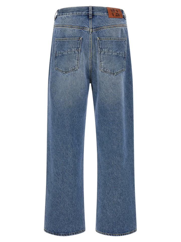 Fendi Ff Jeans - Light Blue | 1a8daed86caa156224eda372d1e1a3c677d33f10