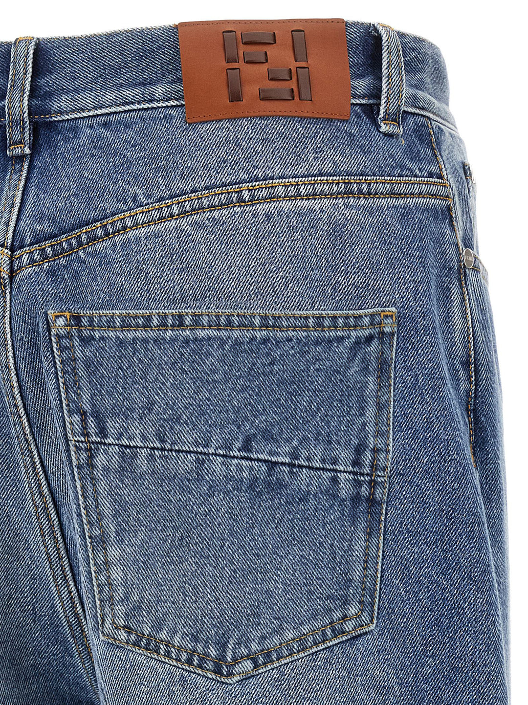 Fendi Ff Jeans - Light Blue | 6287634c022760642659cb4f793289b88220cef9