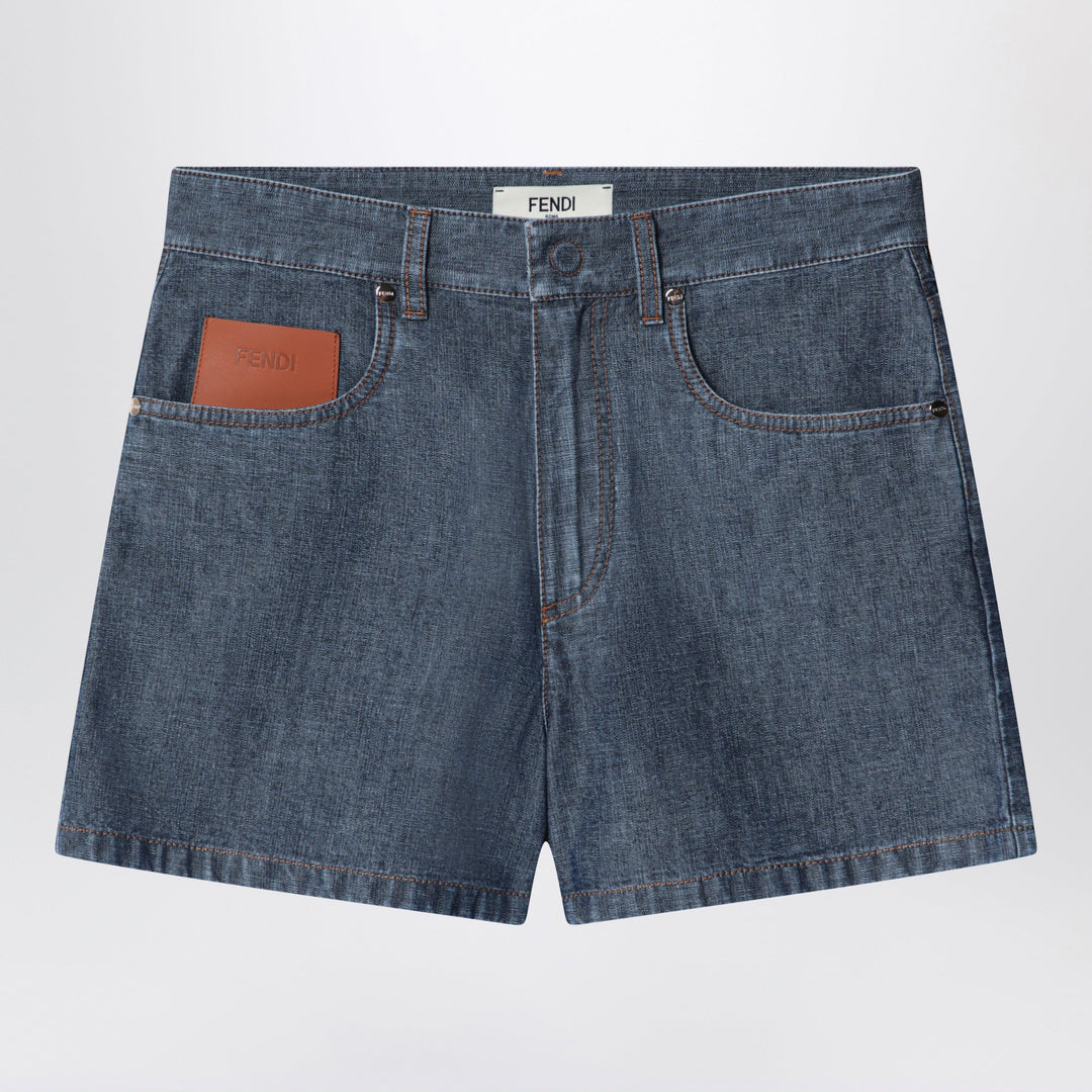 Fendi Shorts - Blue | 31bea3b0cbcd8b0069e1172a8920ecc6ffa3c426