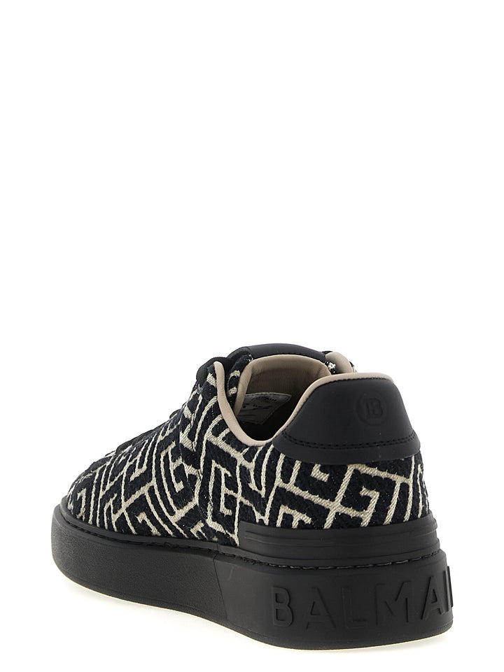 Balmain B-Court Sneakers - Black | 45fa9a447f4d209701909cbdbc6f97f27ece6c6f