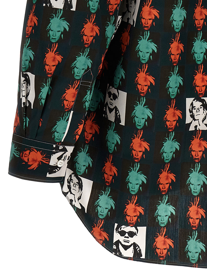 Comme Des GarçOns Shirt Andy Warhol Shirt and Blouse - Multicolor | 592da3da9a4114be3605fbeba2077f79c49d17a9