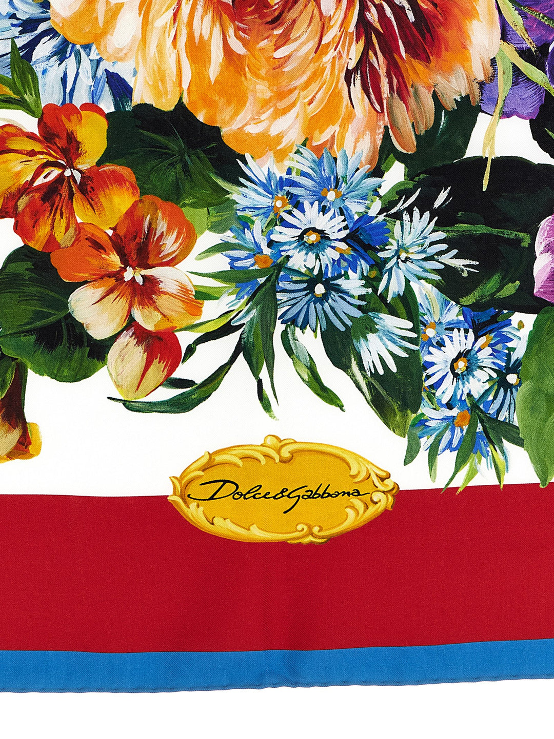 Dolce & Gabbana Floral Print Scarf Scarves and Foulards - Multicolor | f5da5e3762b618a4f6fccac7fc692eb6ac89db0e