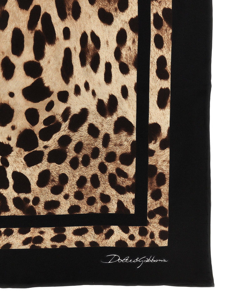 Dolce & Gabbana Leopard Scarves and Foulards - Brown | 3ff54452bade8f231617a00a8f9553039f00c05f