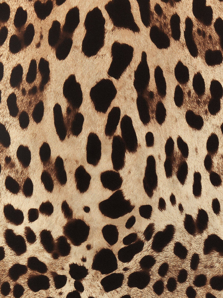 Dolce & Gabbana Leopard Scarves and Foulards - Brown | f1841503995275c0f85f25d49f91b56f1047c0ef