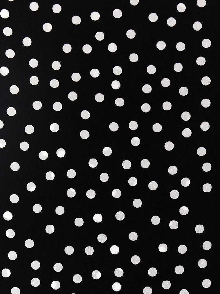 Dolce & Gabbana Polka Dot Scarf Scarves and Foulards - White/Black | c735fa814daf8187a463f6ff9c369f83d0cf171d