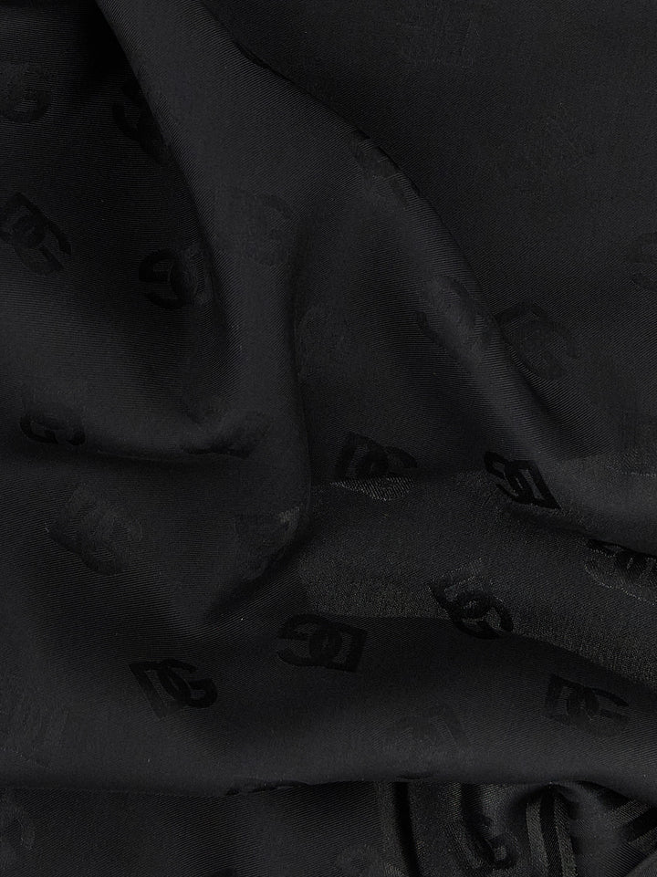 Dolce & Gabbana Logo Scarf Scarves and Foulards - Black | 4100445fe4ca55ebe651458bf27295890934eb45