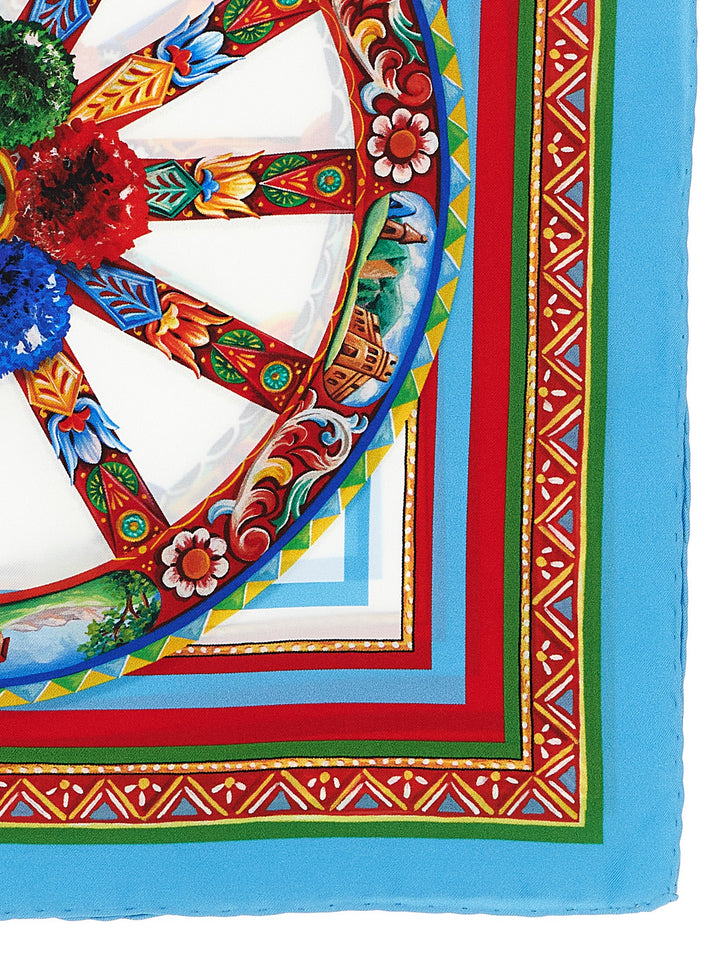 Dolce & Gabbana Carretto Scarves and Foulards - Multicolor | 149a9c9b8af0419ee1159dbe15c20a6f04cb3a13
