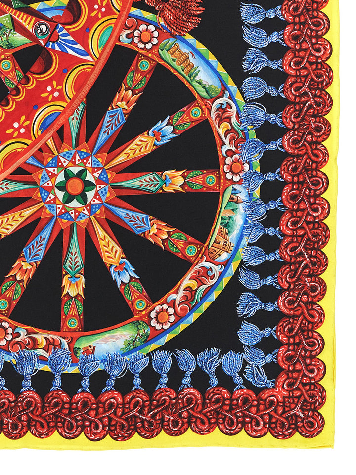 Dolce & Gabbana Carretto Scarves and Foulards - Multicolor | d86461c41b69d74fba8fc529a02650ba22807b3e