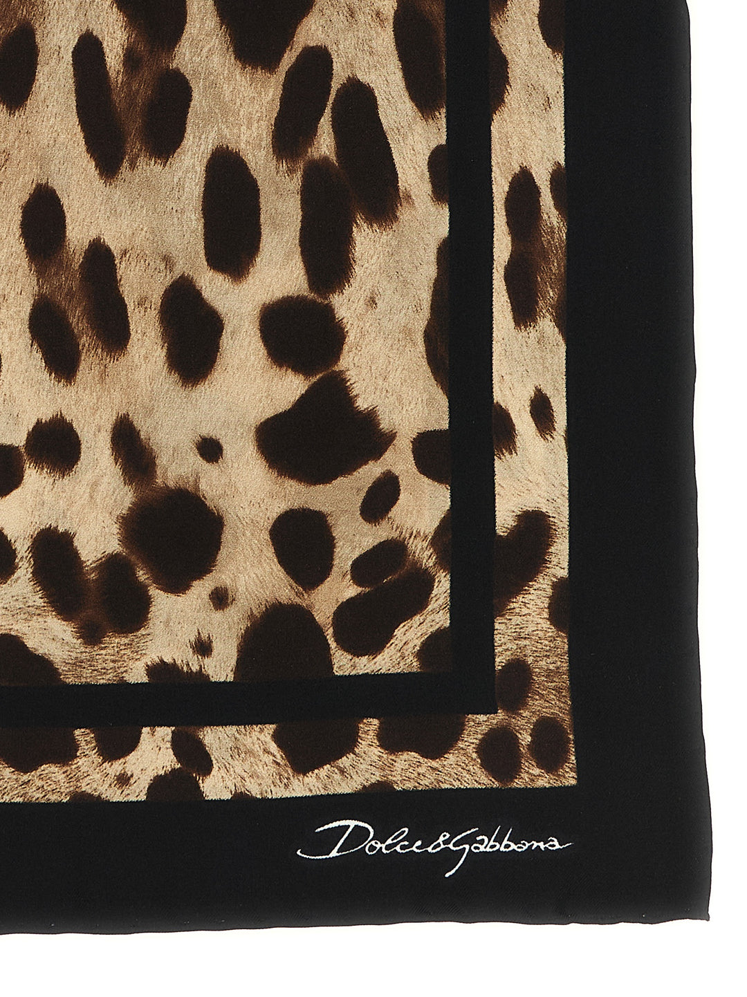Dolce & Gabbana Leopard-Print Scarf Scarves and Foulards - Brown | e72fccc087b71c9e85178f63a9269c0f0ac06353