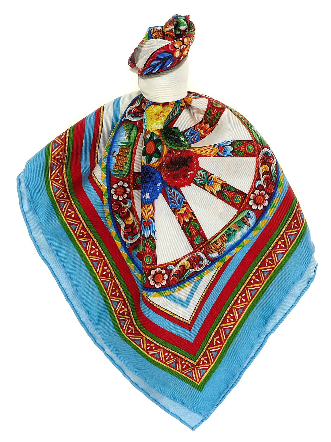 Dolce & Gabbana Carretto Scarves and Foulards - Multicolor | 98a4fca936d0c928297f758a217e4e439c882eaf