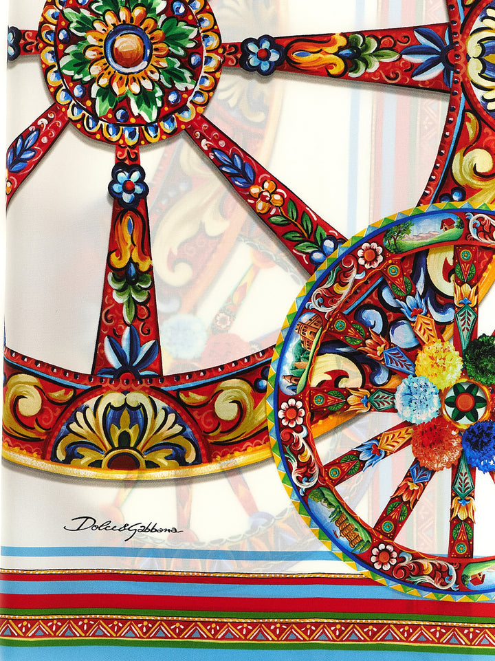 Dolce & Gabbana Carretto Scarves and Foulards - Multicolor | 5858e34ddad8ef97e80169252493d0d495937ae1