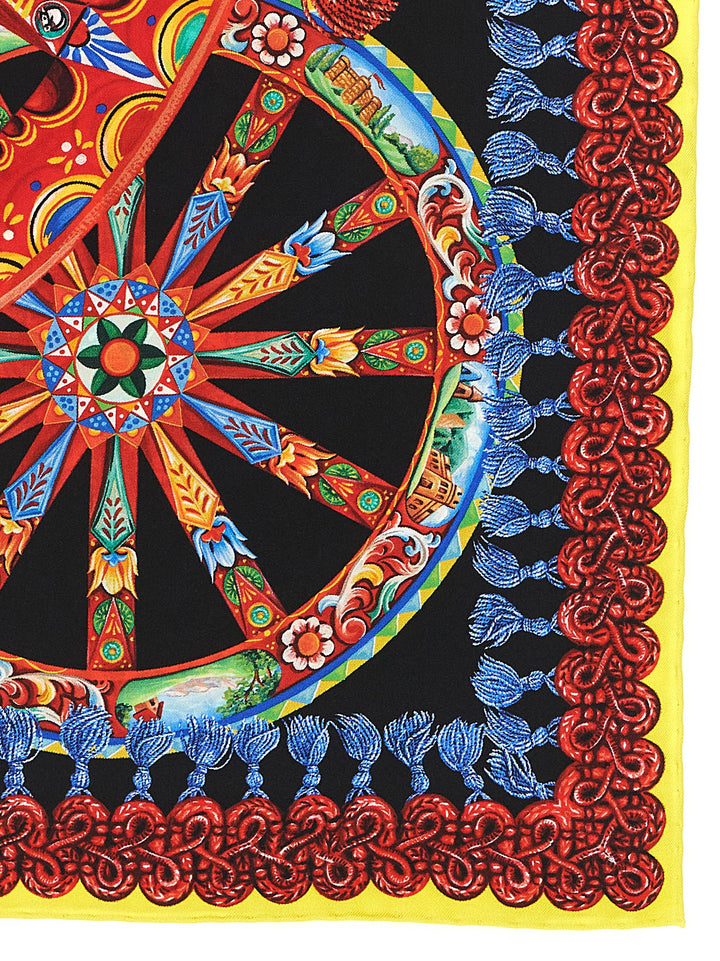 Dolce & Gabbana Carretto Scarves and Foulards - Multicolor | 06524a23550e329af4471d5fe6fff3cd2b77cfb3