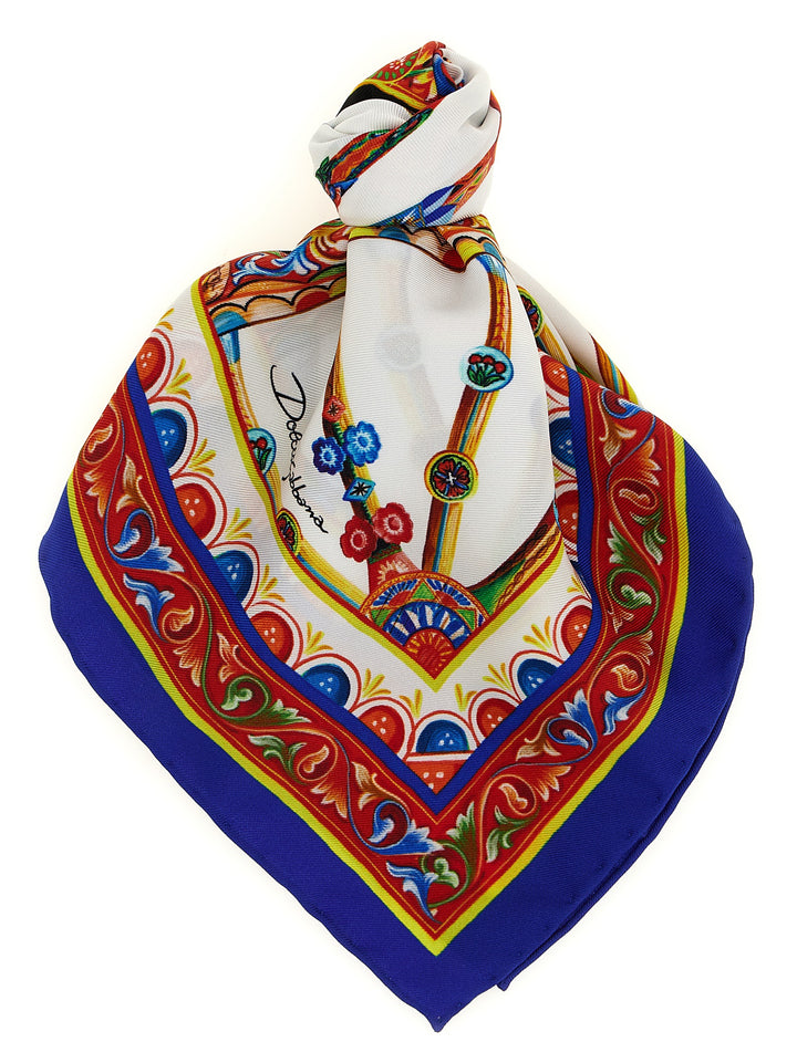 Dolce & Gabbana Carretto Scarves and Foulards - Multicolor | 1f1e03f119005b07d11b8d74d5f1b43be776c6b6
