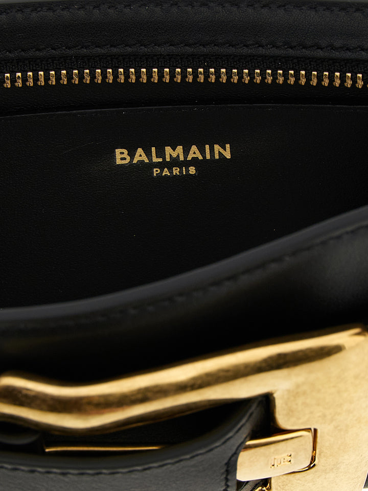 Balmain Anthem Clutch - Black | 4f737af3753244082395dbde8cbb8600fb39c443