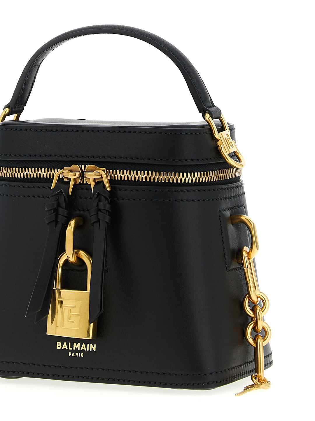 Balmain Pulse Vanity Hand Bags - Black | 6d8bb4033057551b5f5e2602d2d180b6f1d273cb